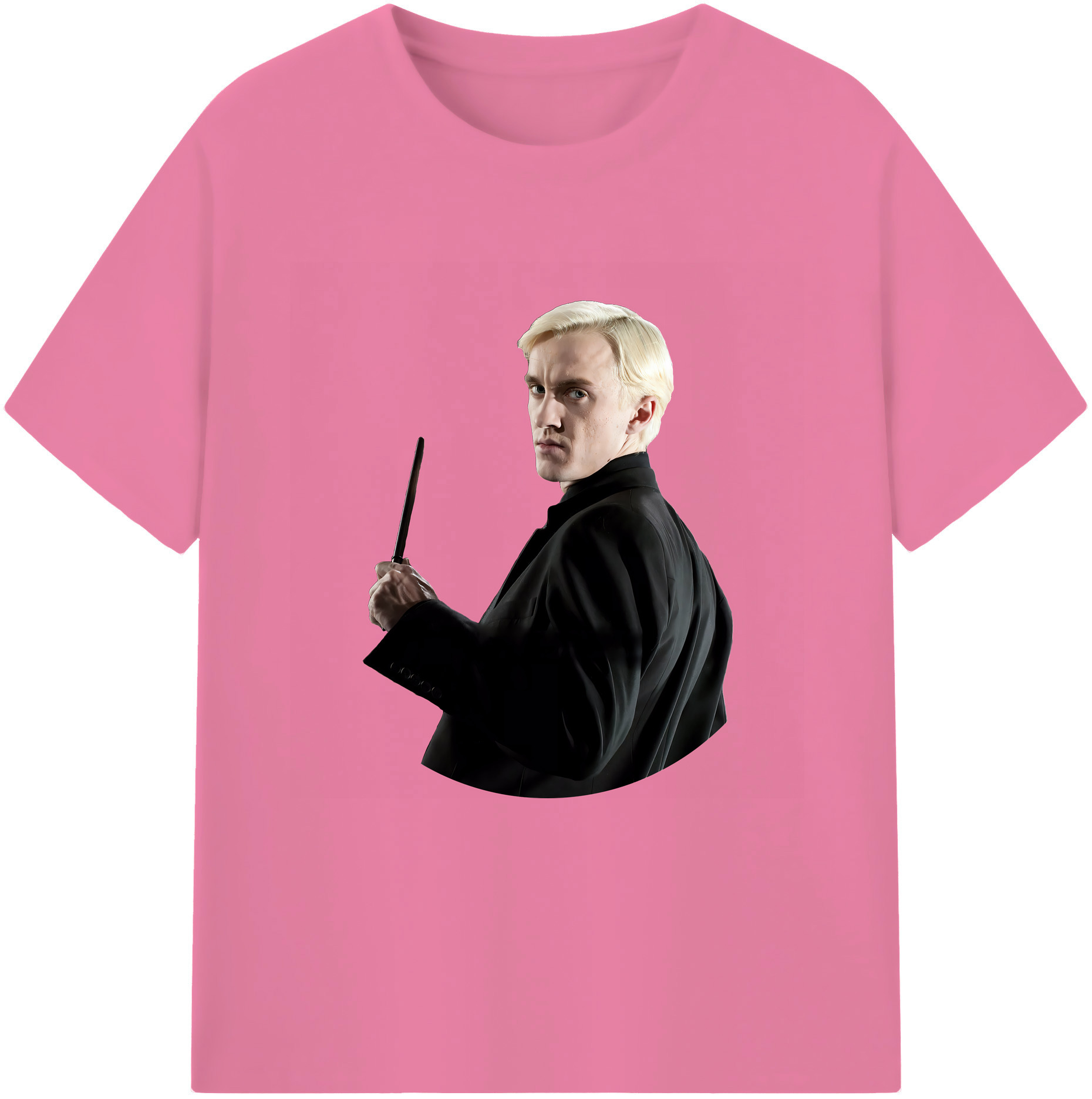 （画像用） Harry Potter ハリー・ポッターシリーズ 綿100％半袖Tシャツ（フロントプリント）